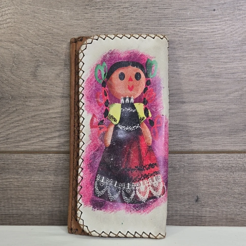 Mexican Native Wallet Clutch Purse Bag